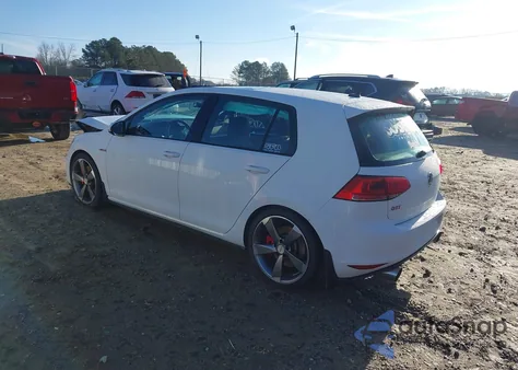 2017 Volkswagen Golf Gti Se 4-Door from USA, damaged, VIN 3VW547AU7HM008638